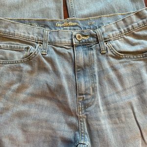 🚶‍♂️Men- Good fellow & Co , Men Straight Light Blue Jeans 32Wx32L